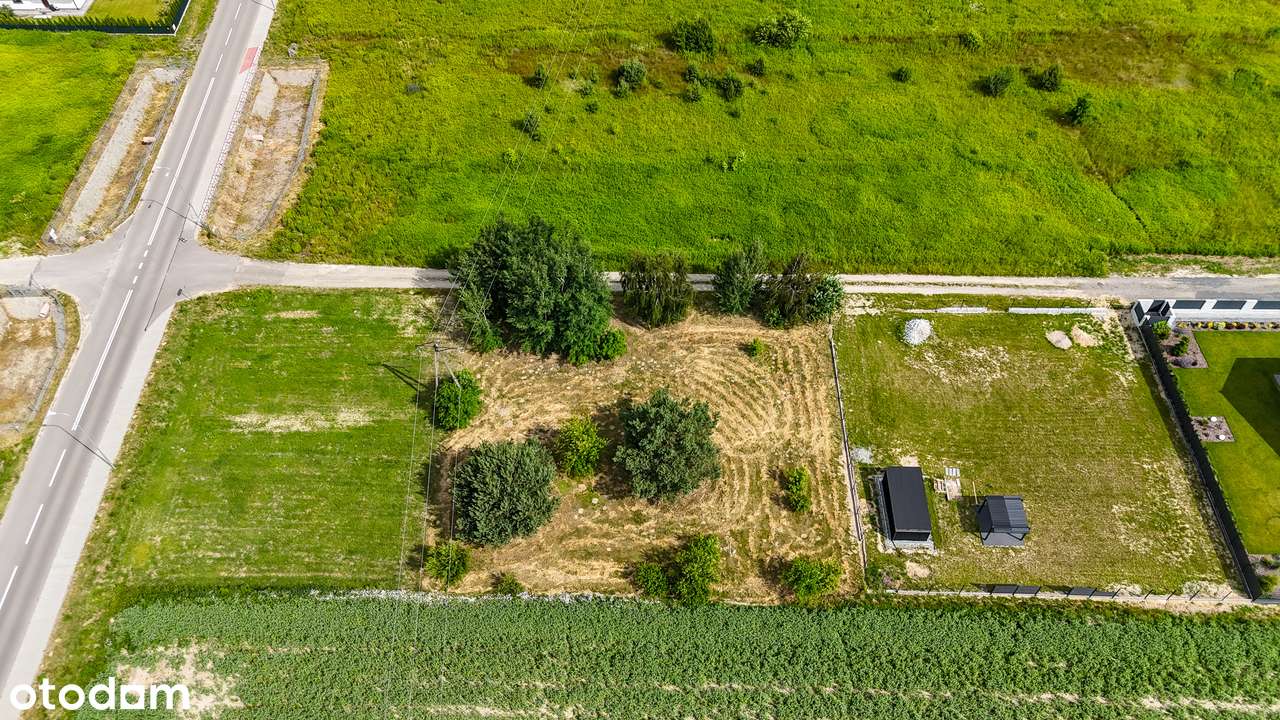 Działka budowlana, Ćmiłów 1232 m2, blisko lasu. - Pełny obrazek: 5/8