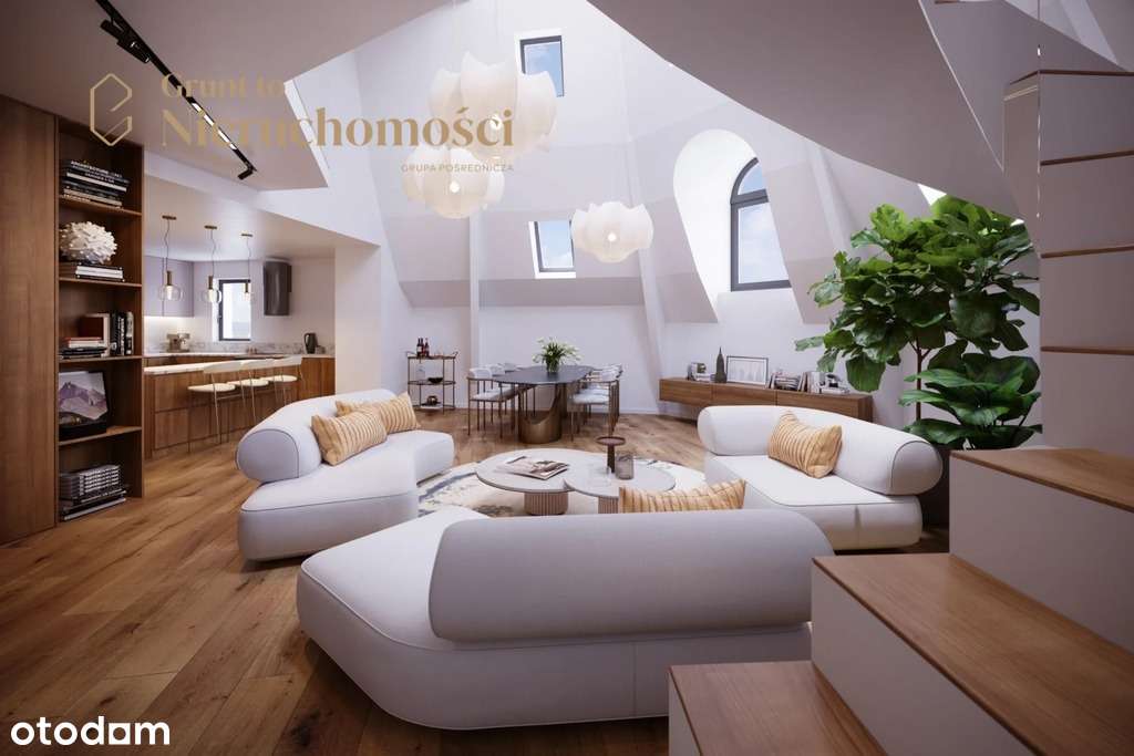 Apartament dwupoziomowy w Centrum Poznania - Pełny obrazek: 2/13