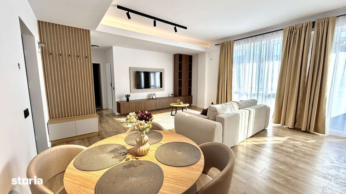 Apartament 2 cam Lux bloc nou ,57 mp+balcon,zona VIVO str Razoare - Imagine principală: 3/16