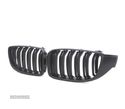 GRELHA FRONTAL PARA BMW SERIE 4 F32 F33 F36 LOOK M4 PRETO FOSCO - 3