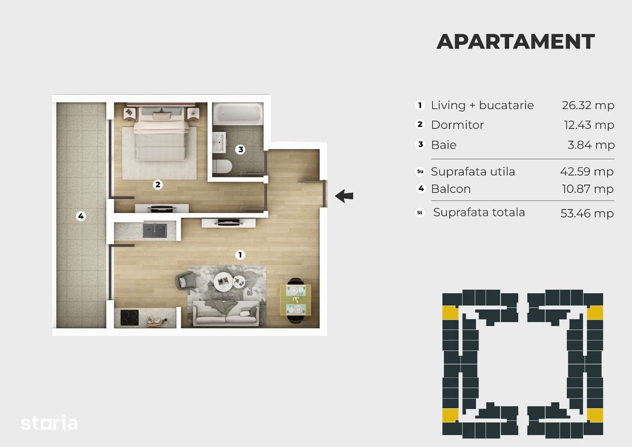 Metrou Berceni 5 min - 2 camere ACTE GATA Bucatarie Mobila Utilat +TVA-4
