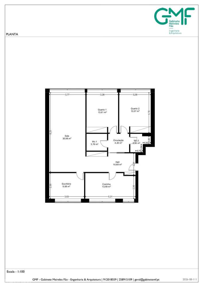 Moradia de Gaveto T3 com Jardim, Churrasqueira e Garagem para 3...-33