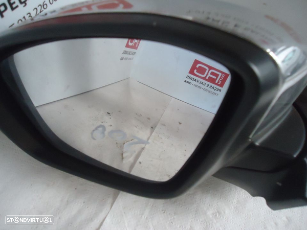 Espelho Retrovisor Esquerdo Peugeot 208 - 4