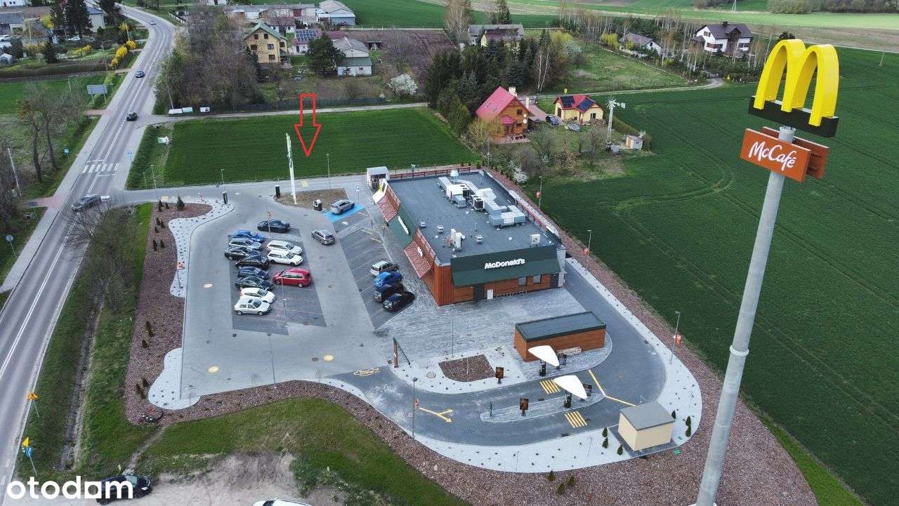 Do wynajęcia działka usługowa przy Mc Donald's!
