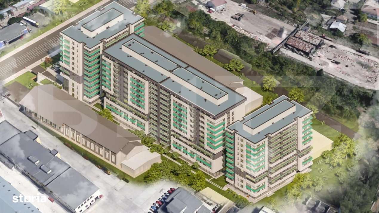 Apartament 1 camera ,semi-decomandat,37,1mp etaj intermediar zona Tata - Imagine principală: 3/3