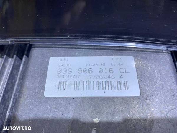 Kit Pornire ECU Calculator Motor Cip Cheie si Imobilizator Audi A4 B7 2.0 TDI BLB 140CP 2005 - 2008 Cod 03G906016CL 0281012267 - 4