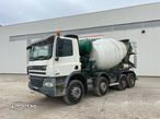 DAF CF 85.410, 8x4 Autobetonieră 9 mc - 1