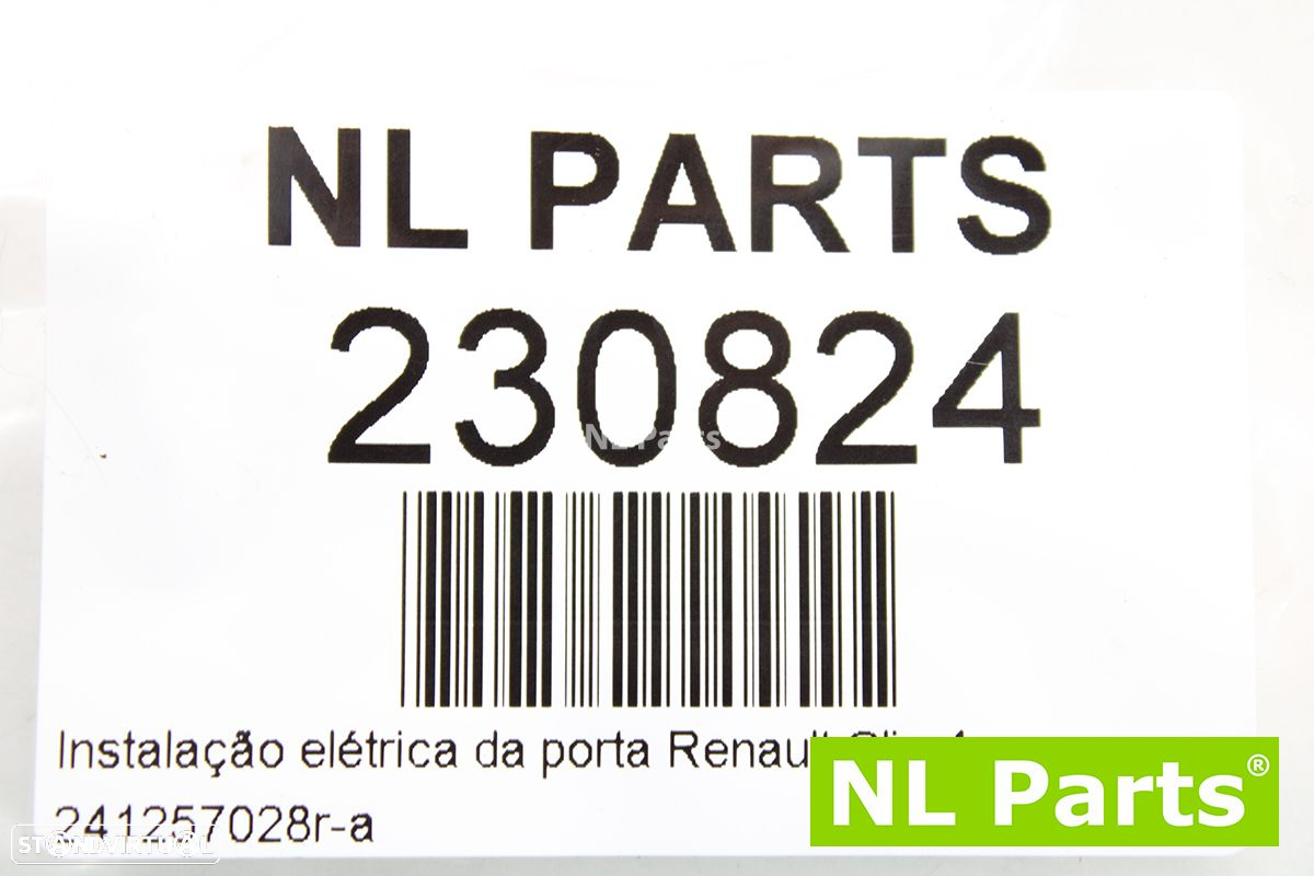 Instalação elétrica da porta Renault Clio 4 241257028r-a - 8