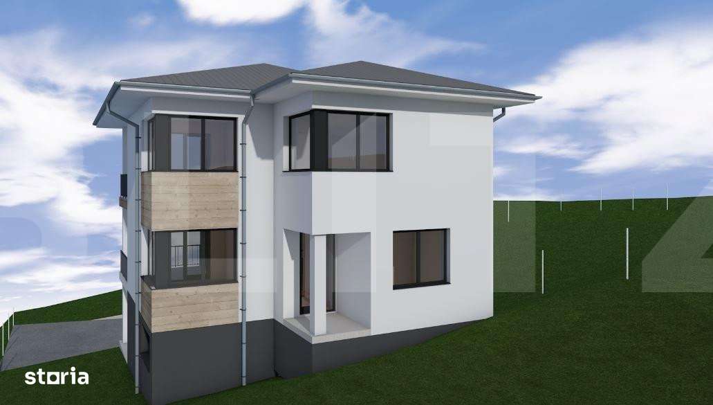 EXCLUSIVITATE! Teren cu autozitatie casa, 600 mp,regim D+P+E, zona Cam - Imagine principală: 2/5