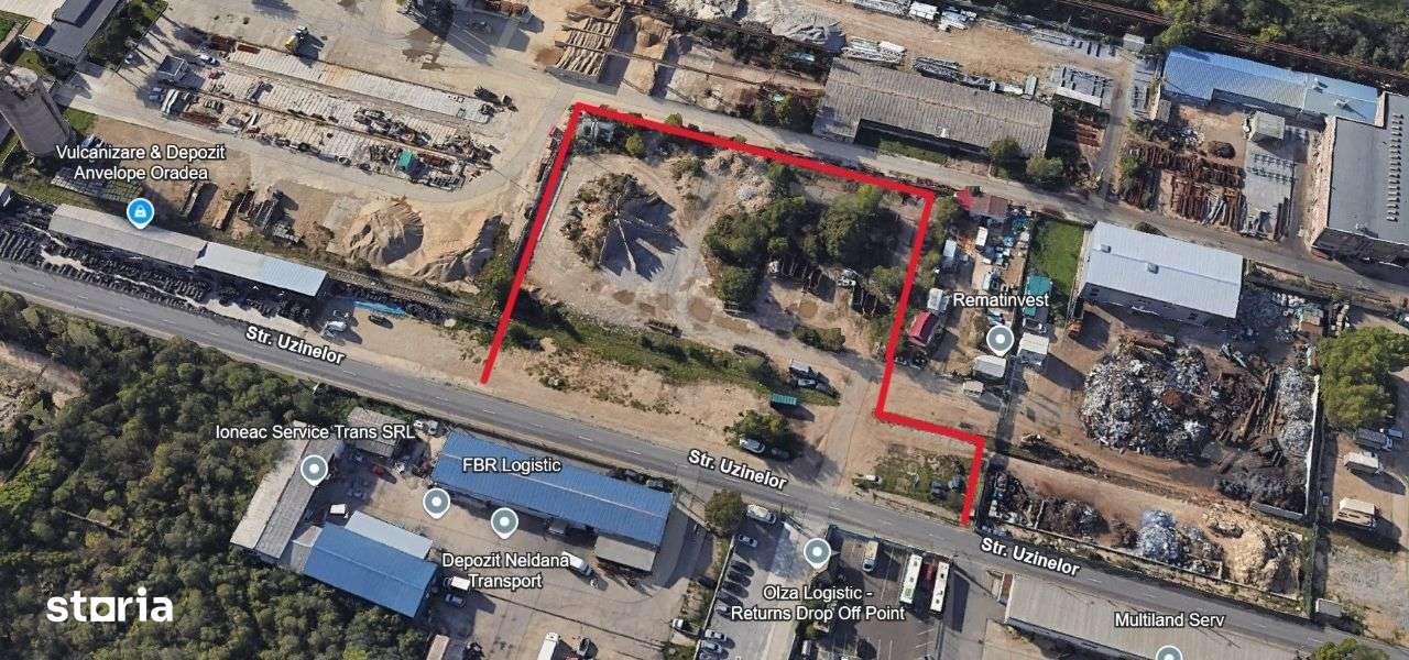 Vând teren intravilan str. Uzinelor Oradea - Imagine principală: 2/2