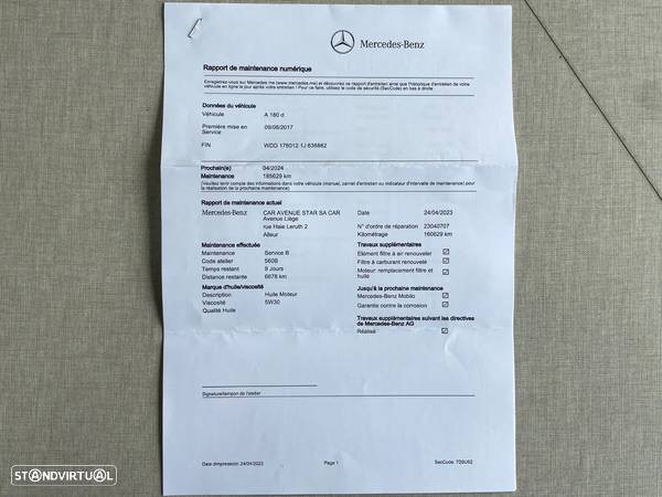 Mercedes-Benz A 180 d Style - 36