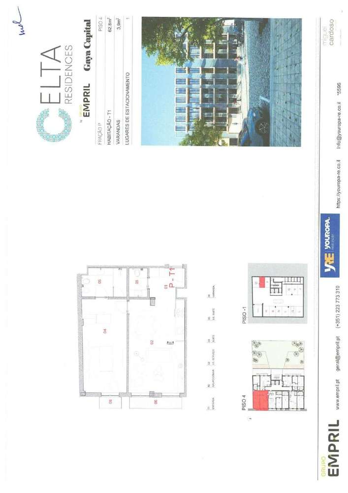 T1 com Varanda | CELTA RESIDENCES-24