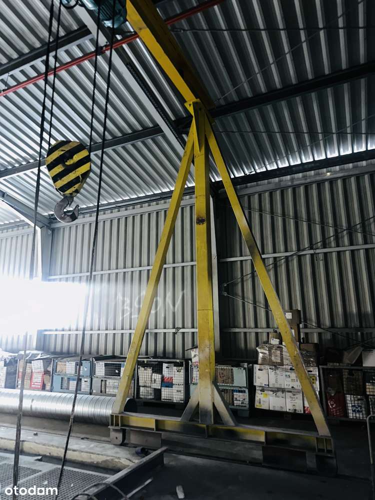 Wynajmę pod produkcję - magazyny, suwnice, plac tir, od 100 m2, h=7m - Pełny obrazek: 5/12