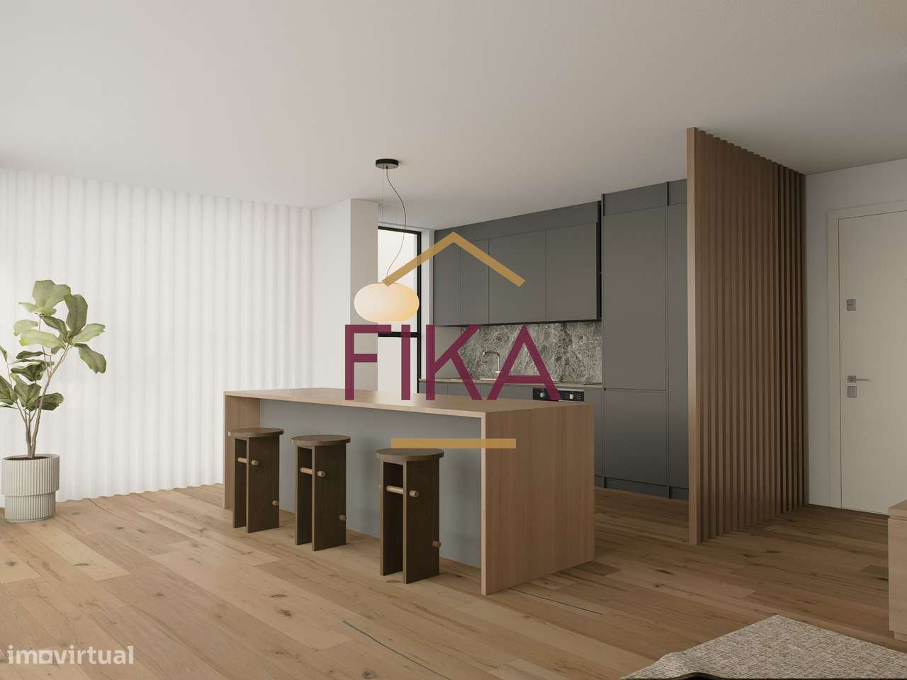 T3 de Design Contemporâneo | Projeto Exclusivo na Praça de Portugal, S-1