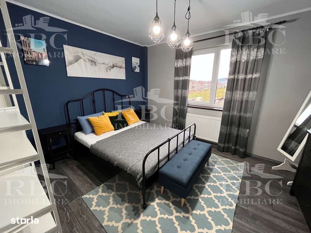 Apartament 3 camere cu 2 balcoane si parcare cu CF in Floresti-6