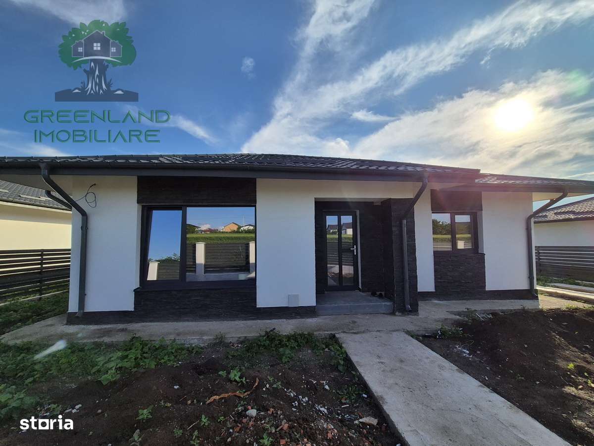 Casa plan parter 3 camere, 97mp, teren 400mp, la asfalt, Miroslava - Imagine principală: 1/17