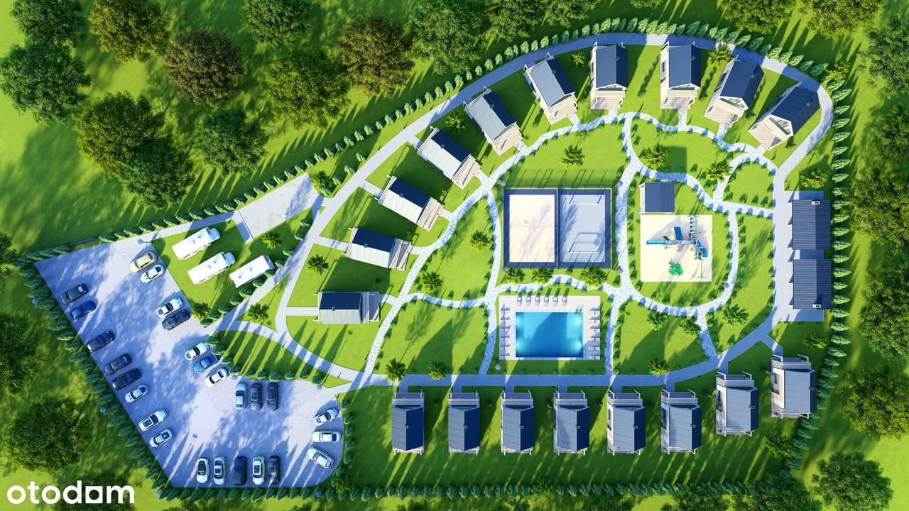 *Okazja-teren przygotowany pod ośrodek wypoczynkowy - jezioro Jagodno*-5