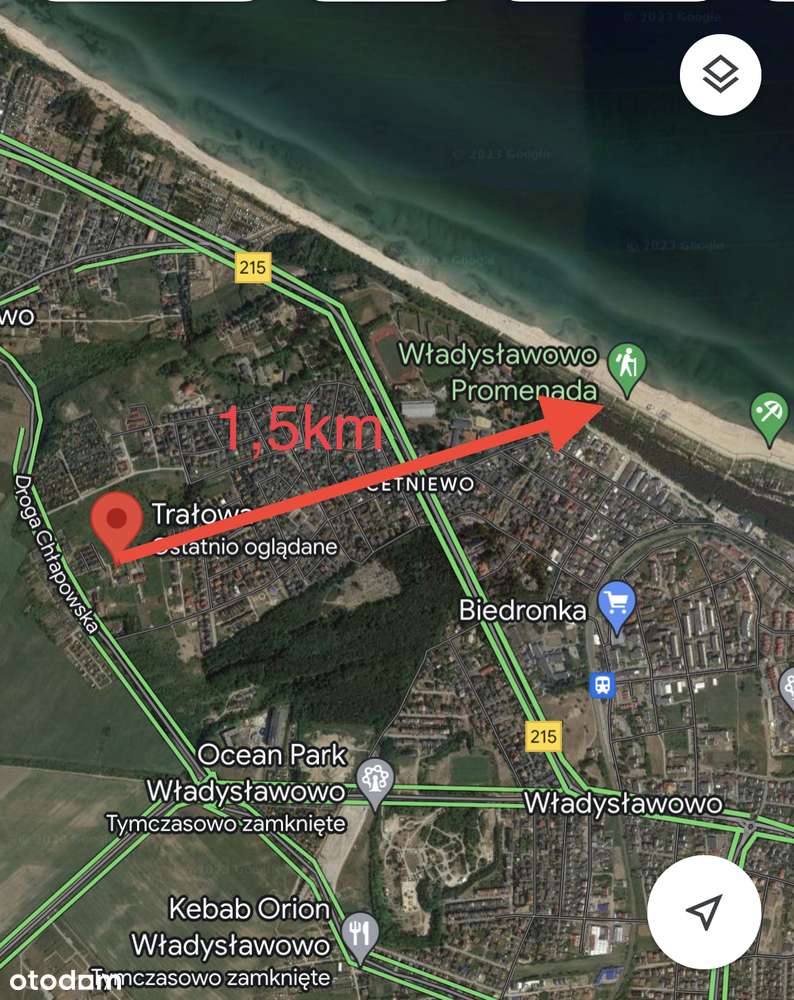 Działka budowlana nad morzem, we Władysławowie