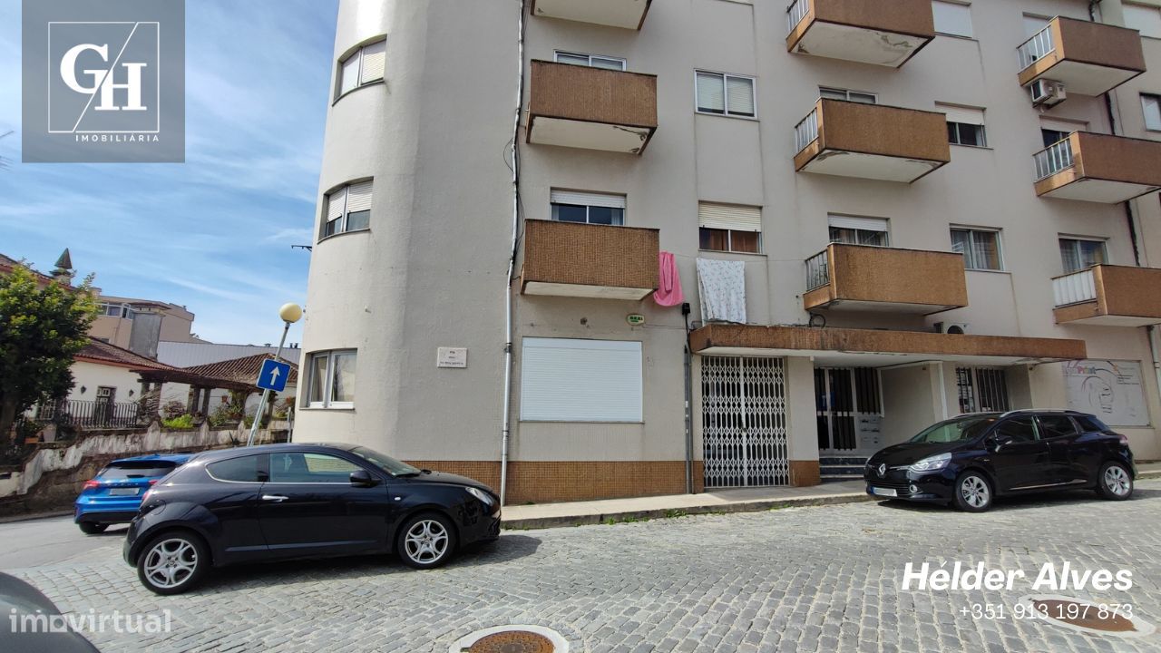 Apartamento T2 com terraço, no centro da cidade de Braga