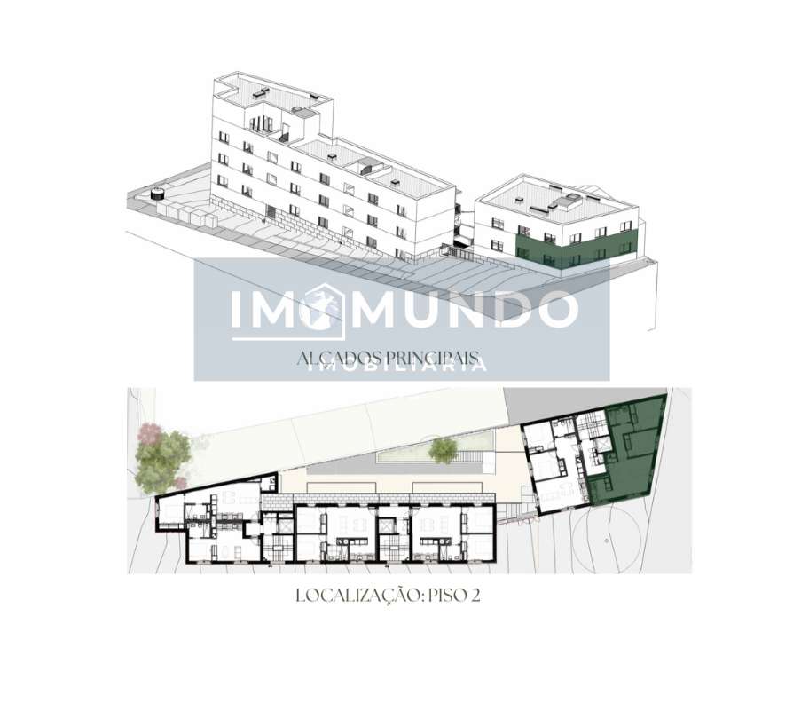 T2 Novo em Condomínio Fechado - Cidade do Porto-12