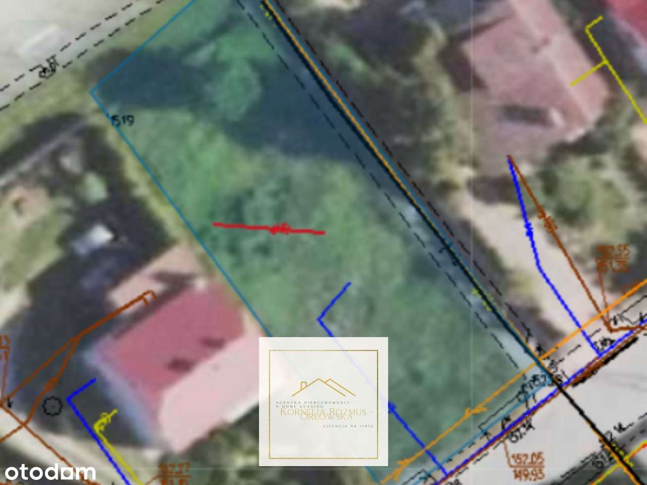 Działka budowlana 7 ar Chmielów-5