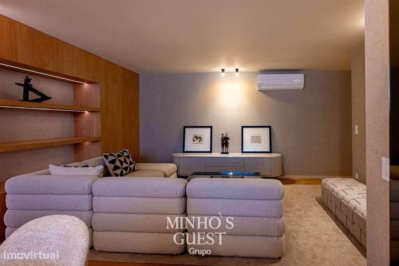 Apartamento T1 de Luxo c/ AC, Elevador e Garagem - Matosinhos-10