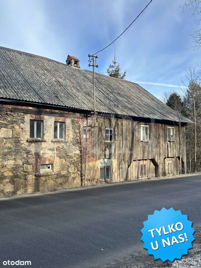 Stary dom przysłupowy w Świeradowie Zdroju.