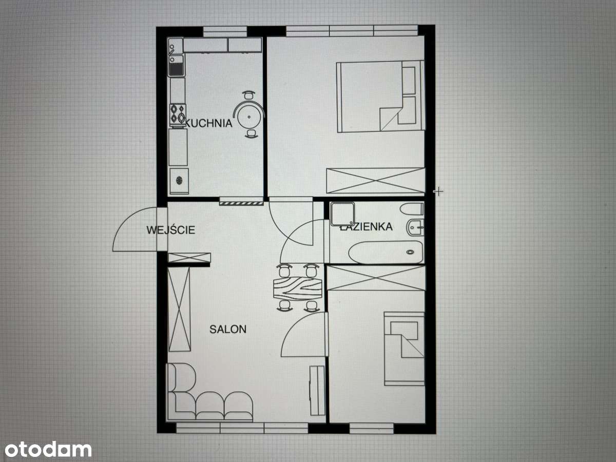 OKAZJA, niska cena ! 3 pokoje, balkon, komórka  - Bezpośrednio ! - Pełny obrazek: 2/18