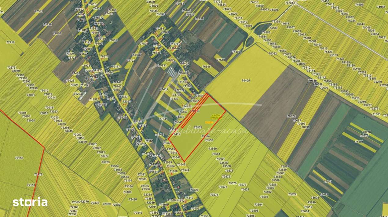 Teren intravilan curti-constructii, industrial, Autostrada A1 - km 62-5