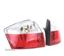 FAROLINS TRASEIROS LED PARA AUDI A4 B6 00-04 VERMELHO BRANCO - 5