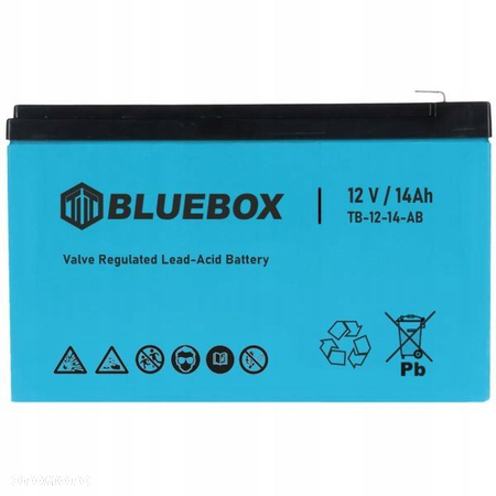 Akumulator BLUEBOX VRLA AGM 12V 14Ah 150x98x100 - 2