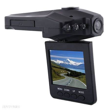 Camera Video Auto/Masina cu Inregistrare HD Infrarosu DVR si Display - 1