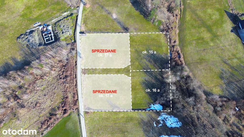 Działka budowlana z widokiem na Beskid Sądecki - Pełny obrazek: 3/20