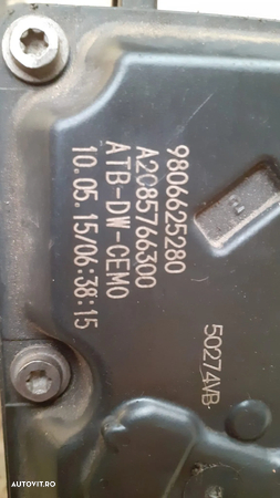 Clapeta acceleratie Peugeot 2.0 hdi cod 9806625280 - 2