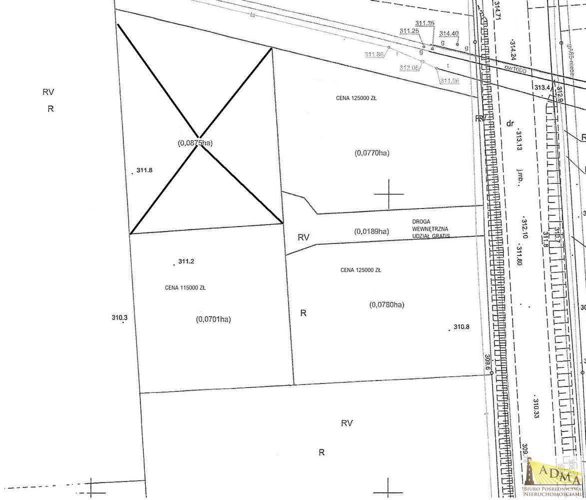 3 działki budowlane Toporowice gm. Mierzęcice-6