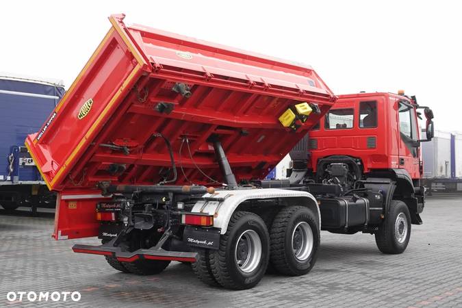 Iveco TRAKKER 450 / 6x6 / WYWROTKA / BORDMATIC / MEILLER KIPPER 3 STRONNY - 7