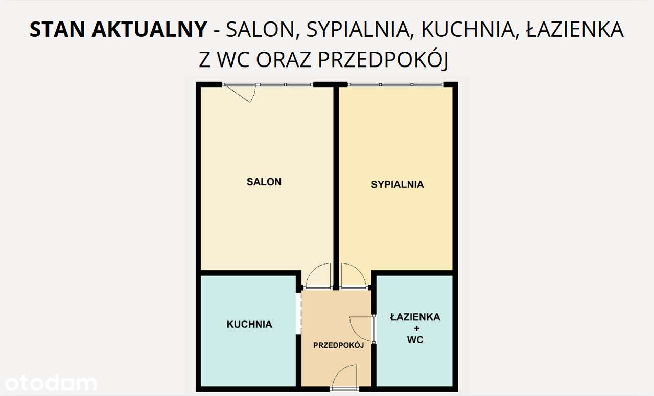 2 niezależne pokoje w sercu miasta! - ul.Uniwersytecka! - Pełny obrazek: 5/5