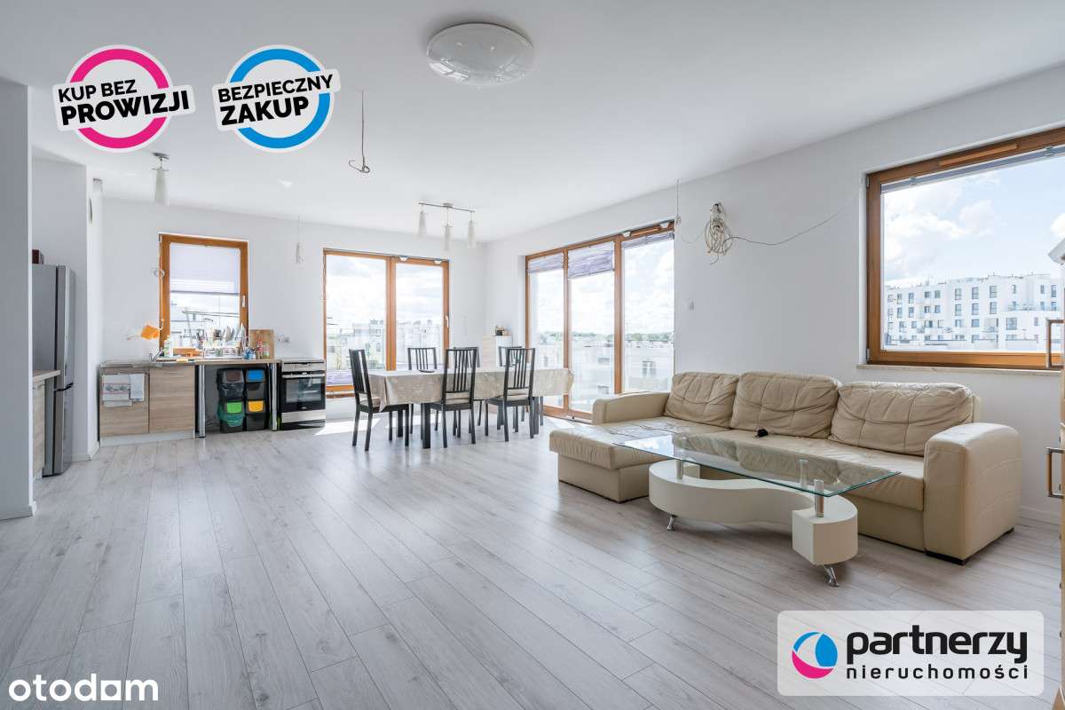 Trójstronne | Sufit 2,8 | Taras 56m | 2 msc w hali