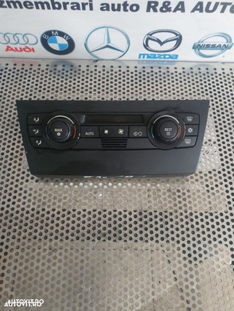 Modul Comenzi Clima Climatronic BMW E90 E91 Dezmembrez BMW E90 E91 Modul Comenzi Clima Climatronic B - 2