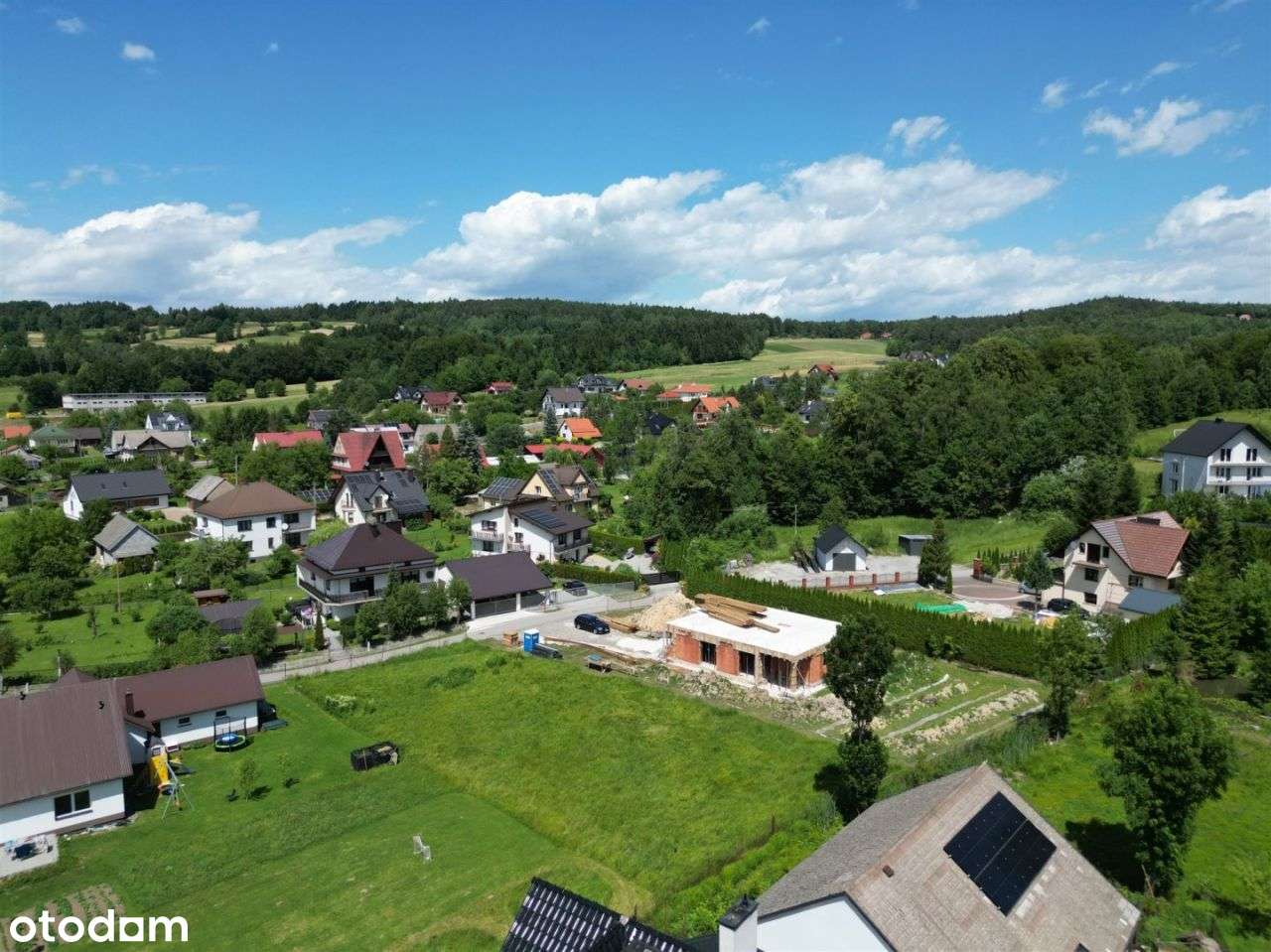 Łęki 11a pod zabudowę mieszkaniową.-4