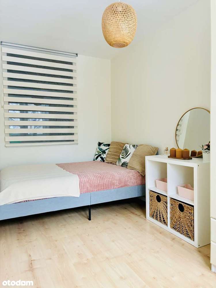 Przestronne 37,5m2 przy lesie -świetna komunikacja, funkcjonalny układ - Pełny obrazek: 5/13