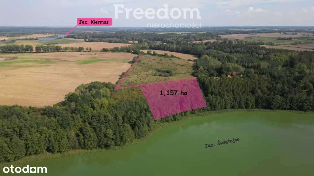 Urokliwa działka nad Jeziorem w Mokinach - Pełny obrazek: 4/15