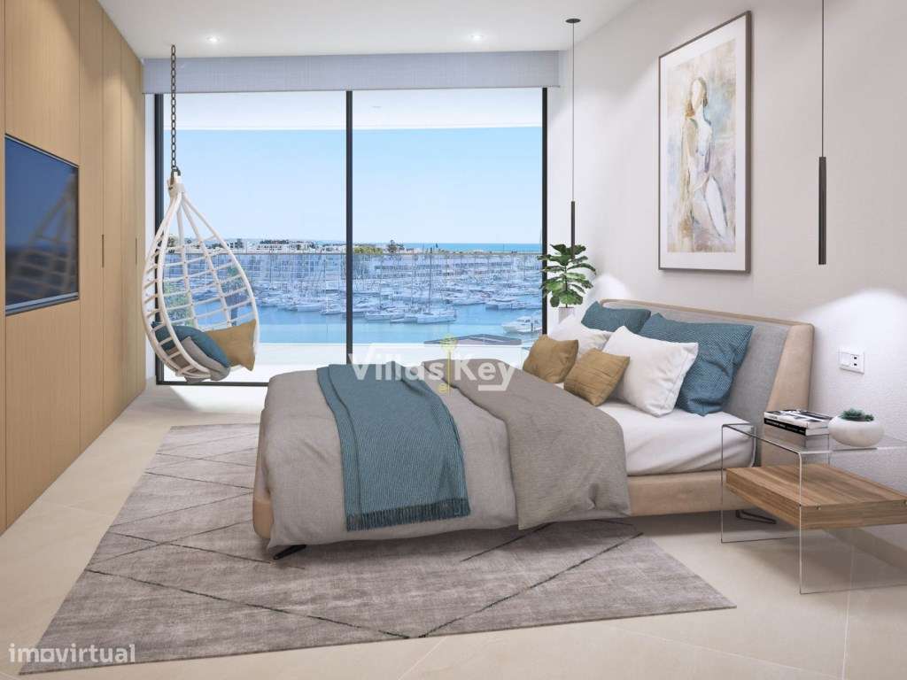 Apartamento T3 com vista deslumbrante sobre a Marina de Lagos-7