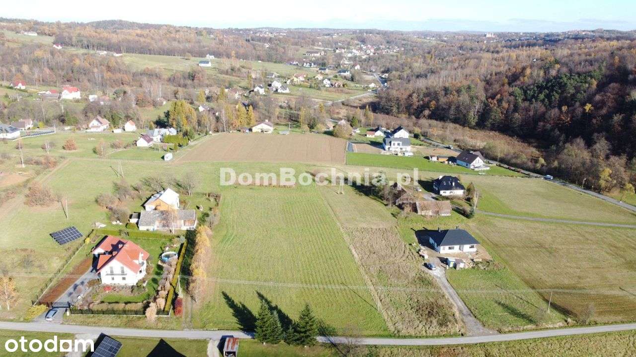 Olchawa działka budowlana z projektem Nowy Wiśnicz-16