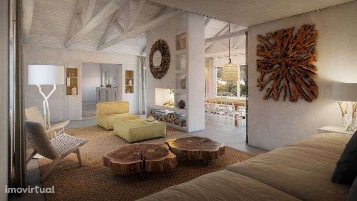 Moradia T3 com Piscina, Varanda, Terraço e Jardim, no La Réserve