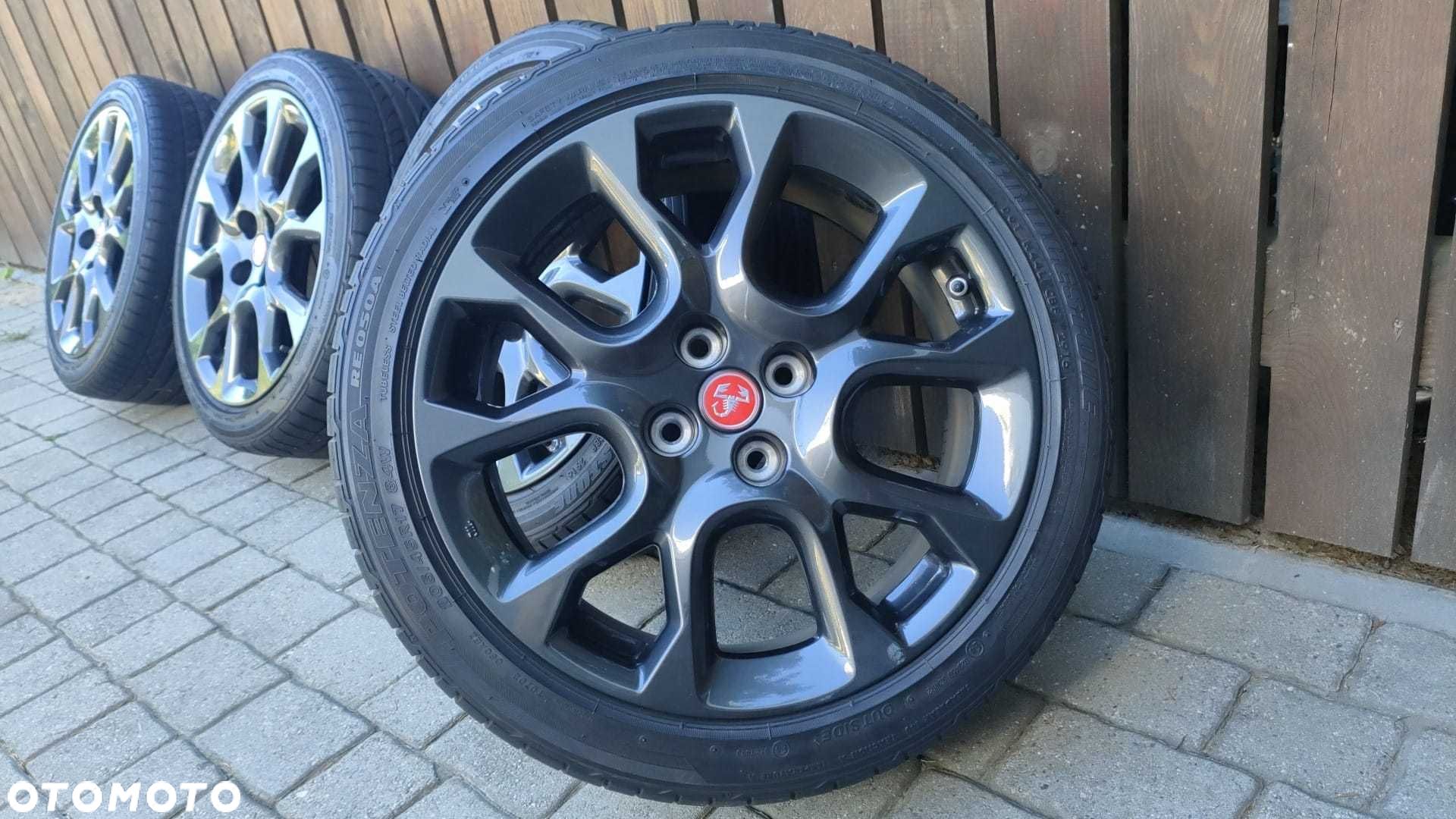 Koła Fiat Spider Suzuki 17''4x100 opony Bridgestone 205/45/17 (OL1634) - 1