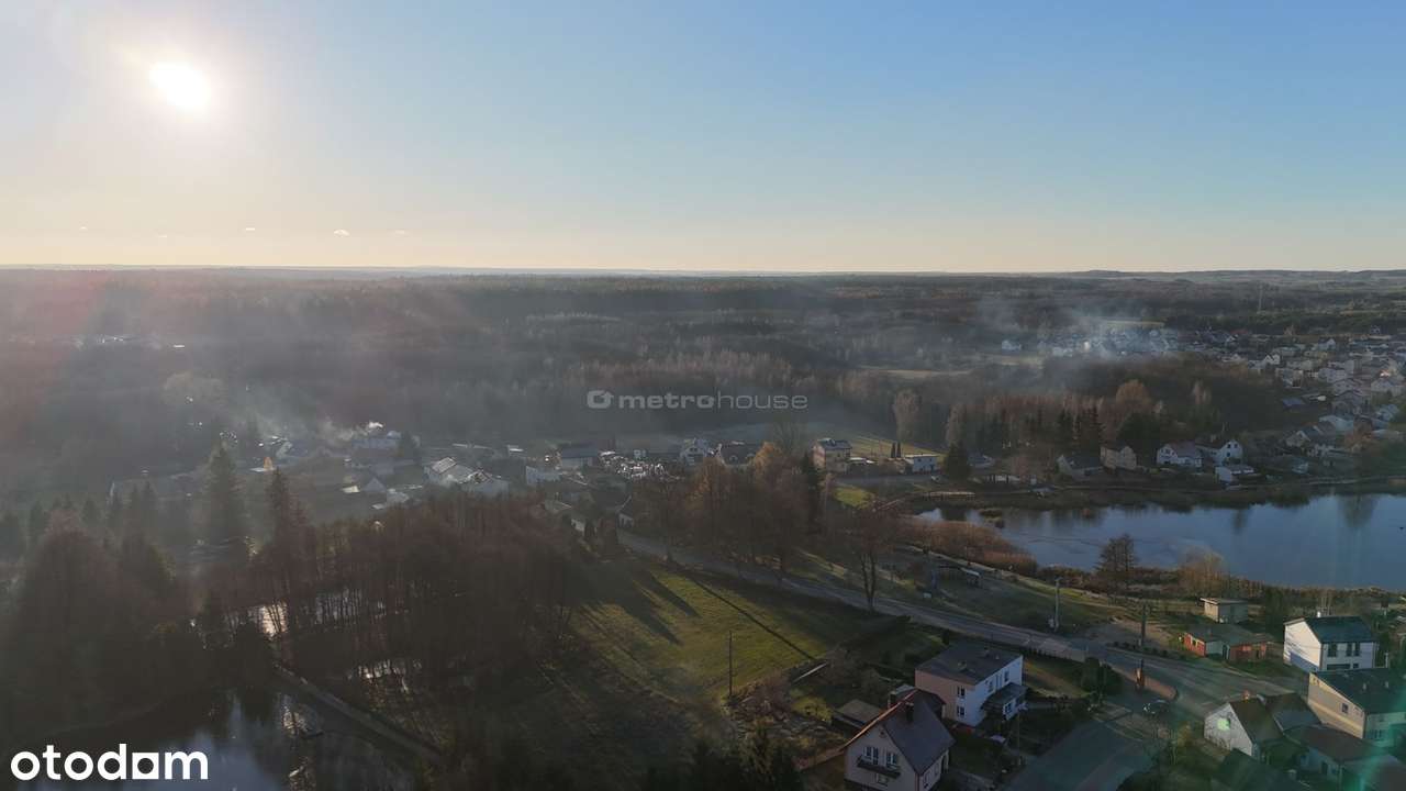 Działka budowlana ze stawem i wiatą w Rybnie. - Pełny obrazek: 4/16