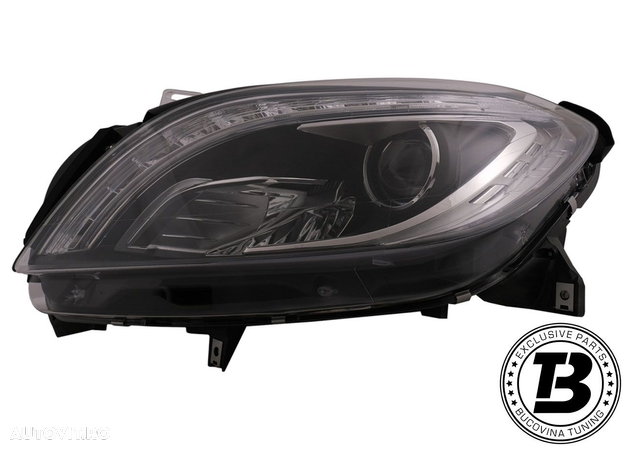 Faruri LED compatibile cu Mercedes ML W166 Black Design - 12