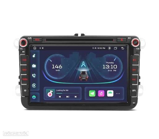 AUTO RADIO GPS ANDROID 12 PARA VOLKSWAGEN VW GOLF POLO PASSAT CADDY TOURAN USB GPS TACTIL HD - 1