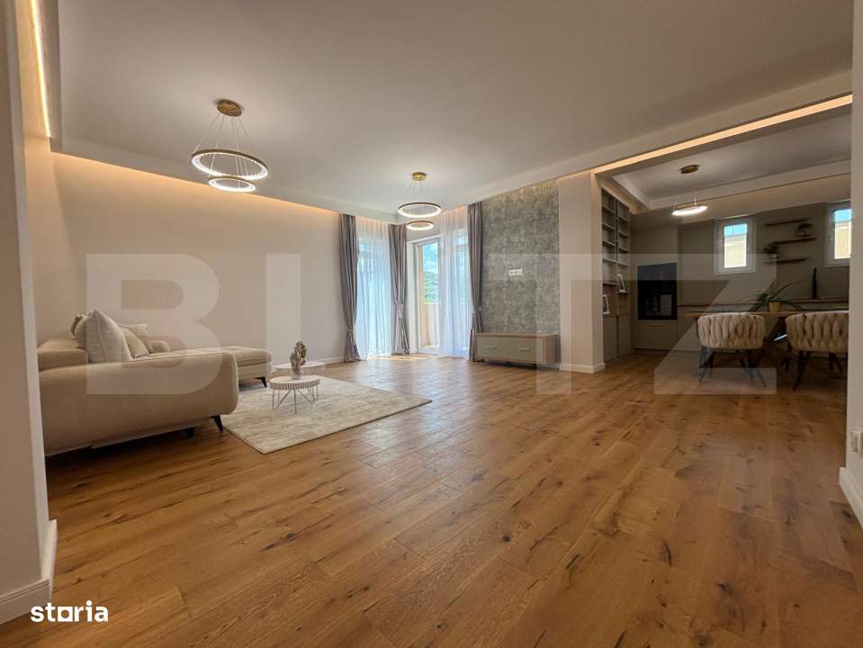 Penthouse finisat cu 3 camere, 89 mp, incalzire in pardoseala zona Ter - Imagine principală: 4/15